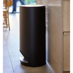 Poubelle 30 l carbon black