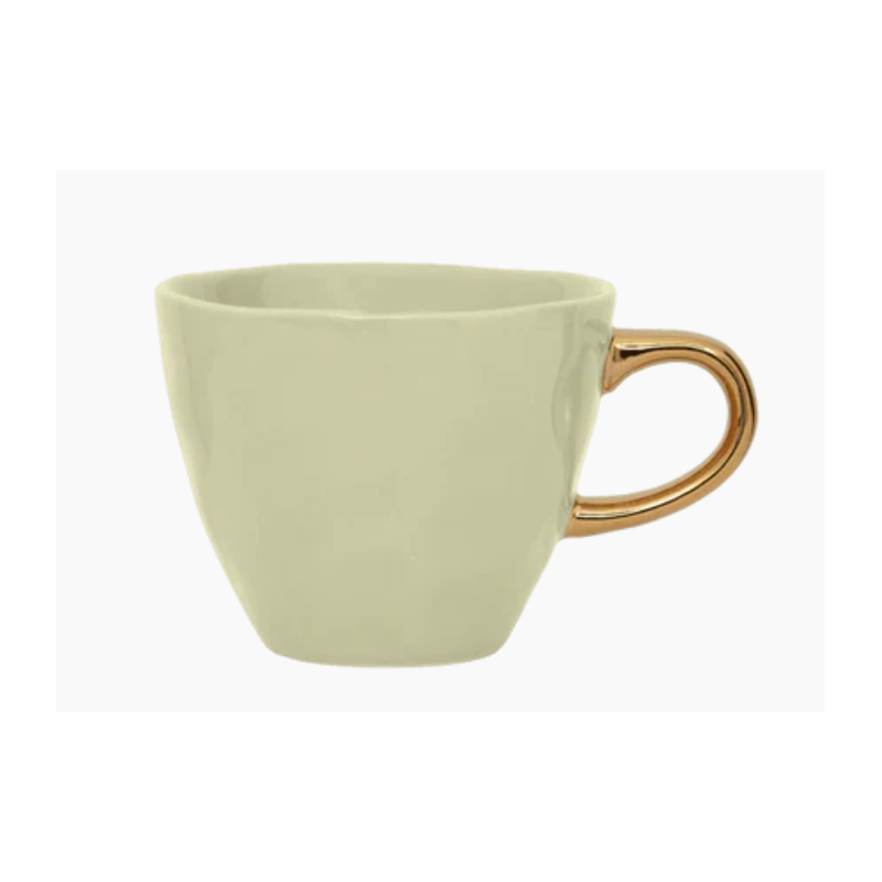 tasse à café vert pale