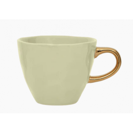 tasse à café vert pale