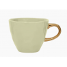 tasse à café vert pale