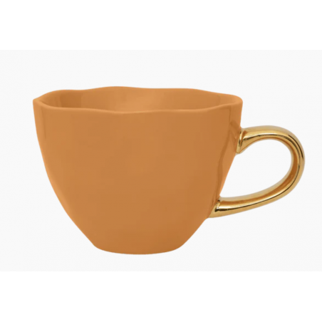 tasse à thé caramel