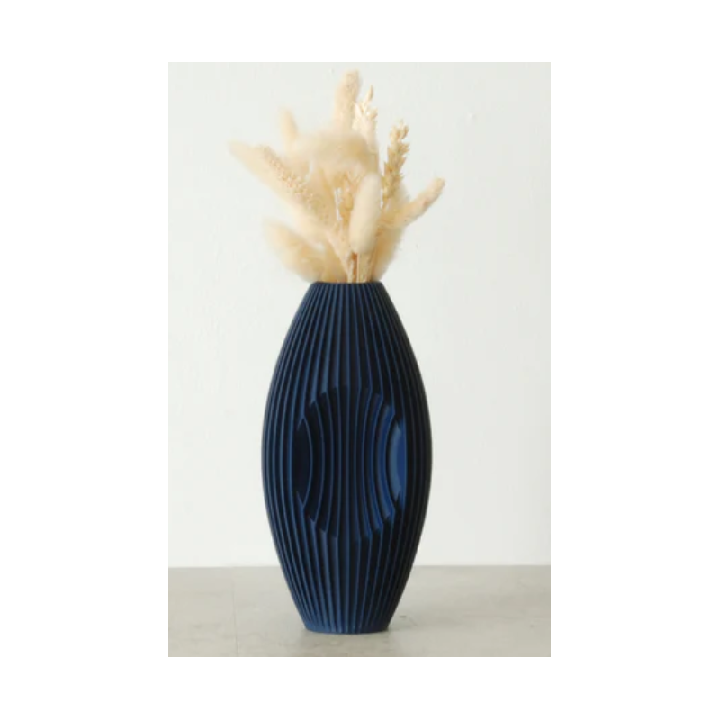 Vase Calao bleu MK Design small