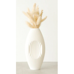 Vase Calao blanc MK Design small