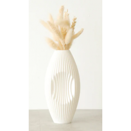 Vase Calao blanc MK Design small