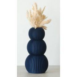 Vase FLAMANT bleu MK Design