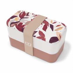 La lunch box made in France rouge vegetal Monbento
