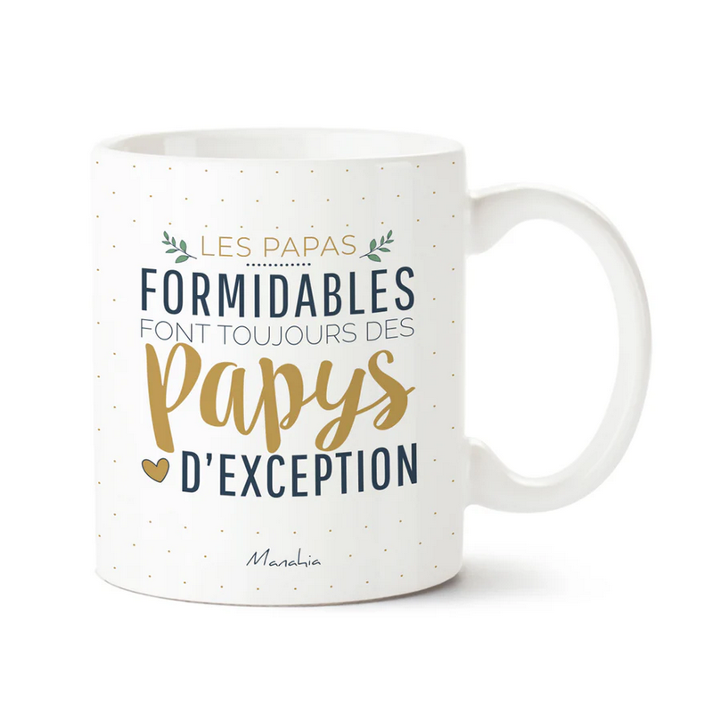 Mug les papas formidables font toujours des papys d'exception