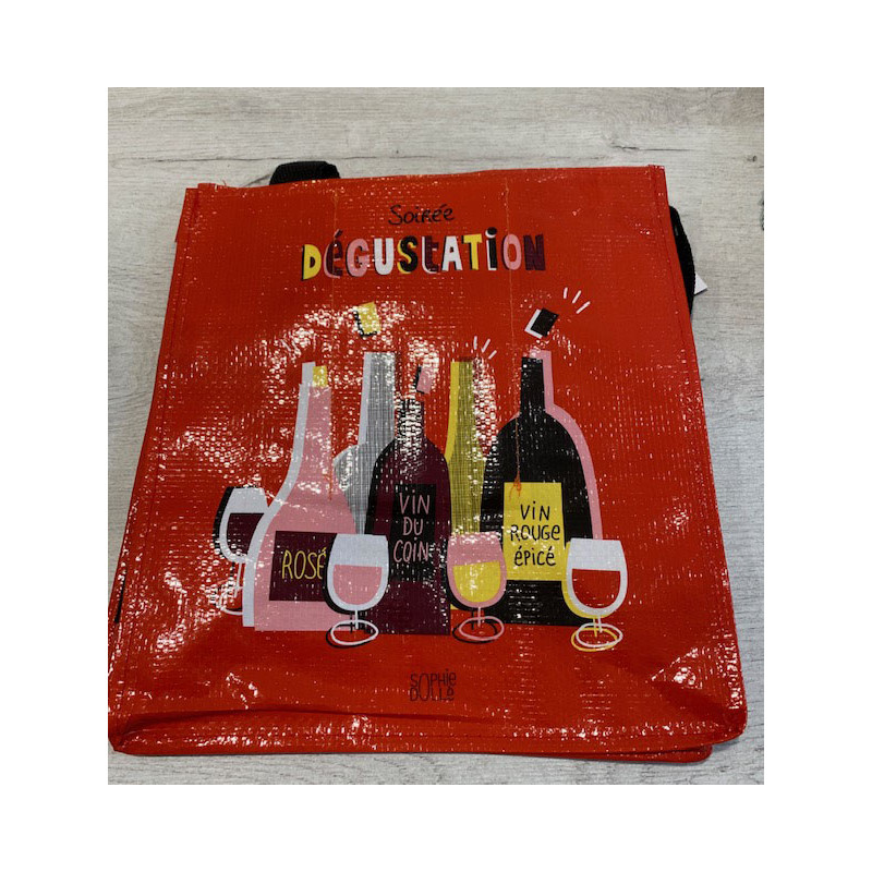 sac à 6 bouteilles soirée dégustation DLP