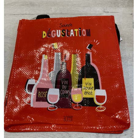 sac à 6 bouteilles soirée dégustation DLP