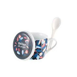 Bol à soupe la famille tulipes bleues DLP