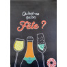 Tablier qu'est ce qu'on fete?  DLP