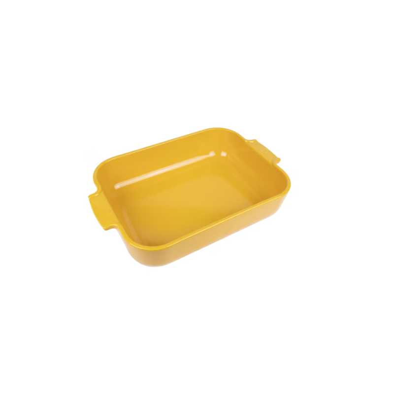 Appolia jaune safran 40cm plat rect PEUGEOT