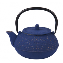 Théière bleue PERLA fonte 0.8L BASTIDE