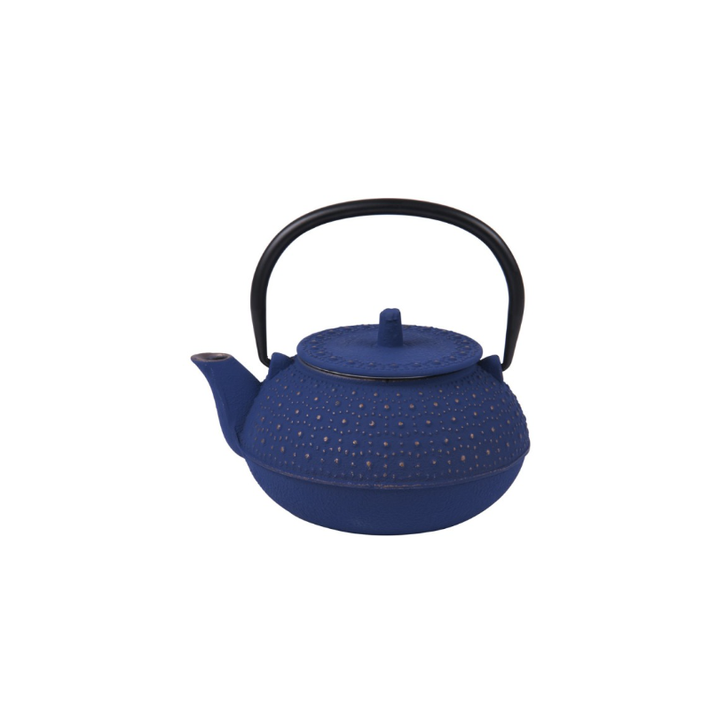 Théière bleue PERLA fonte 0.8L BASTIDE