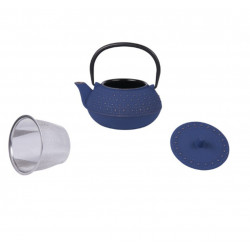 Théière bleue PERLA fonte 0.8L BASTIDE