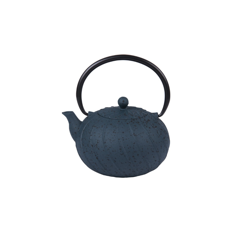Théière bleue SPIRALE fonte 1.2L BASTIDE