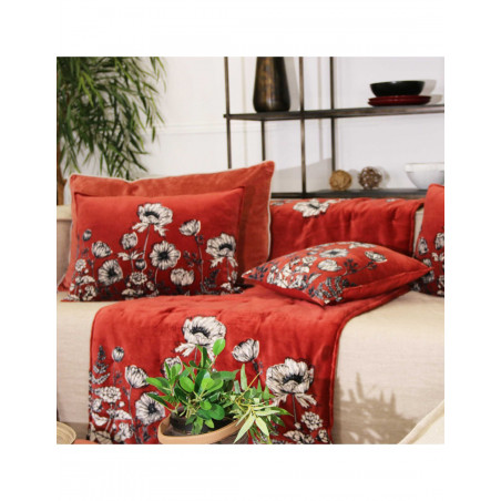 coussin EBAUCHE bois de rose 45*45