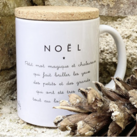Mug "Noël" Marcel et Lily