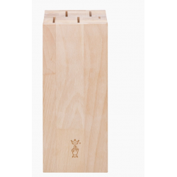 Bloc 5 couteaux vide hêtre OPINEL