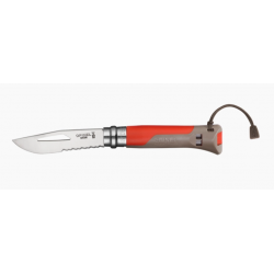 Couteau N°8 OUTDOOR Rouge OPINEL