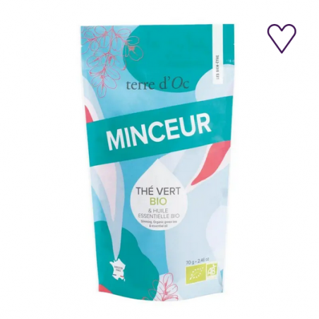 Recharge thé vert minceur bio 70g