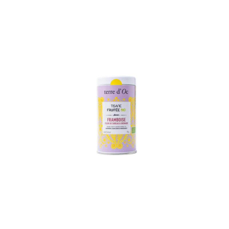 Tisane Fruitée Bio Framboise Sureau Grenade 70g