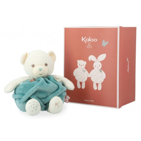 bulle d'amour ours vert 23 cm