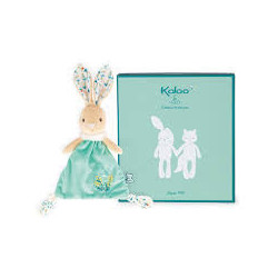 Doudou triangle lapin justin