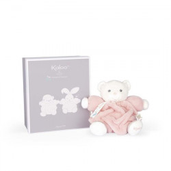 Patapouf ourson rose poudré 20 cm