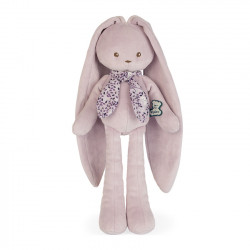 Pantin lapin rose 25 cm