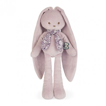 Pantin lapin rose 25 cm