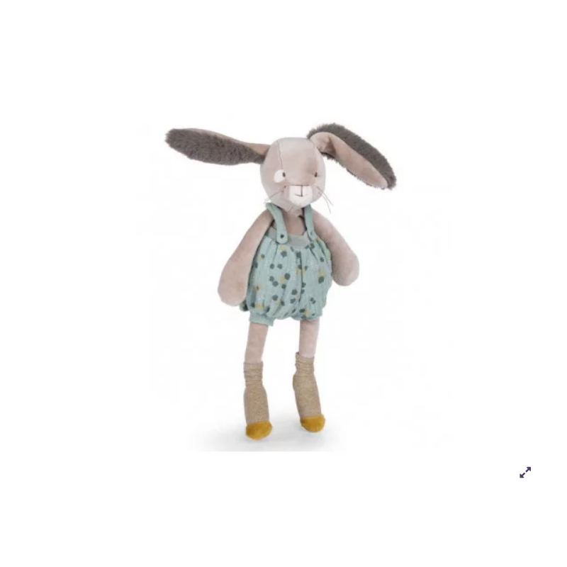doudou lapin sauge trois petits lapins Moulin Roty