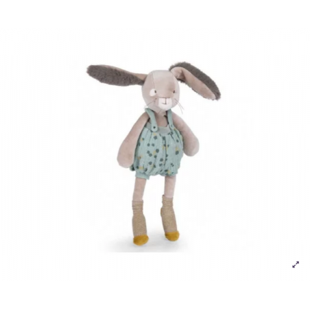 doudou lapin sauge trois petits lapins Moulin Roty