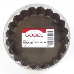 boite de 6 tartelettes cannelées 100 GOBEL