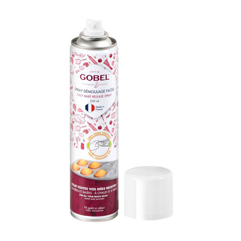 Spray démoulage et cuisson 250ml Gobel