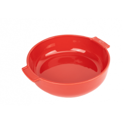 Appolia rouge 23cm plat rond PEUGEOT