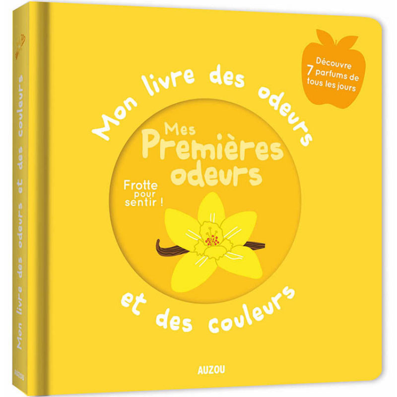 mon livre des odeurs et des couleurs mes premieres odeurs AUZOU