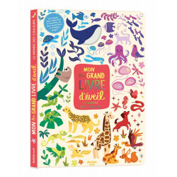 mon tres grand livre d'éveil le monde des couleurs AUZOU