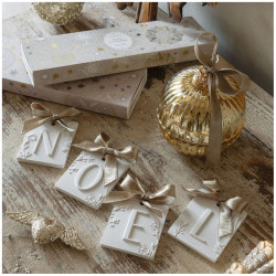 Coffret parfumé lettres de Noel Fete celeste Sapin enchanté