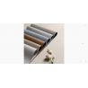 set de table gris foncé silkstone double face guzzini