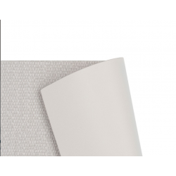 set de table gris clair silkstone double face Guzzini