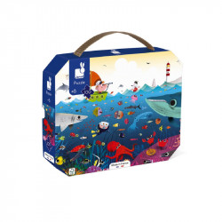 Puzzle le monde sous marin 100 pièces