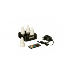 set de 6 recharges LED et son support