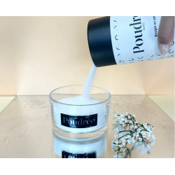 Bougie POUDREE 500g blanche