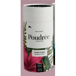 Bougie POUDREE edition limitee Tahiti 500g