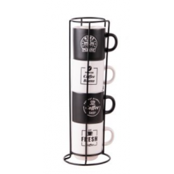 Tour 4 tasses 12cl Bastide