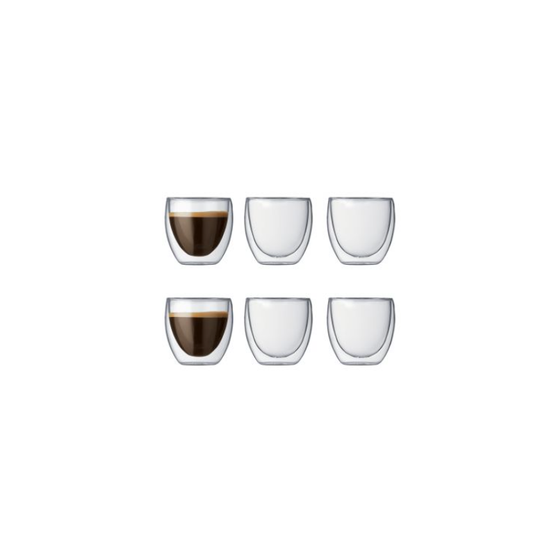 Verre expresso 8cl double paroi  BODUM