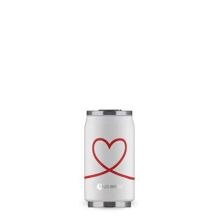 Canette isotherme Can love mat 280 ml