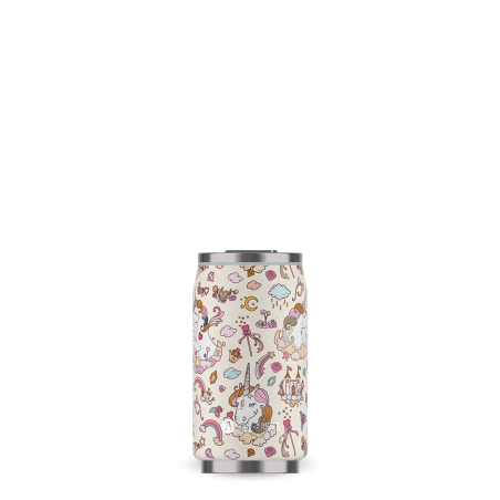 Canette isotherme Can licorne ivoire 280 ml