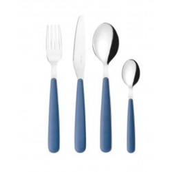 Ménagère 24 pièces POP bleu Guzzini